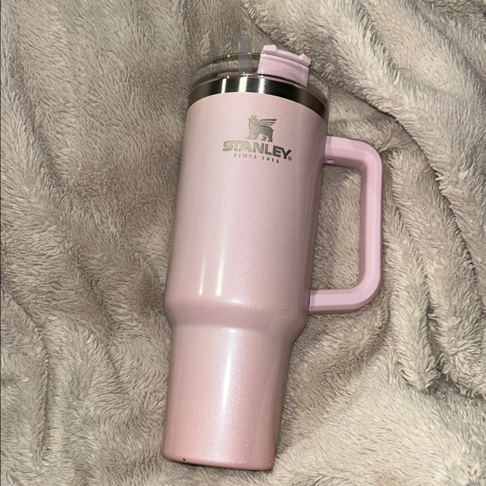 Stanley Pink Tumbler with Handle